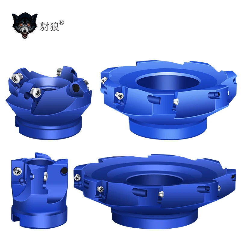 

BAP400R KM12 SE12 Aluminum alloy milling cutter head inserted into APKT1604 Matching FMB FMB22 FMB27 tool holder bracket tool