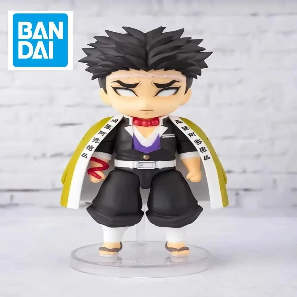 En Stock Original Bandai Figuarts Mini Demon Slayer Himejima Gyomei figura de acción Anime modelo juguete para regalo