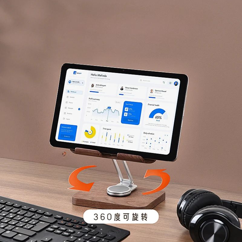 Stand iPad Black Walnut dengan - Desk Setup With Ipad ulasan dan harga