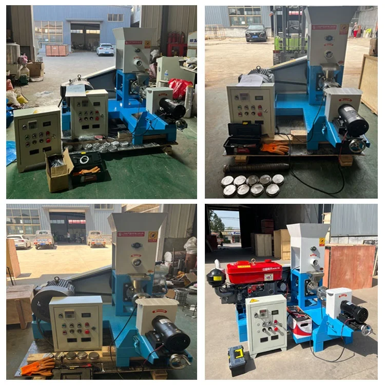 آلة بثق أعلاف الأسماك الأوتوماتيكية 40 مع مكون المحرك الأساسي #6