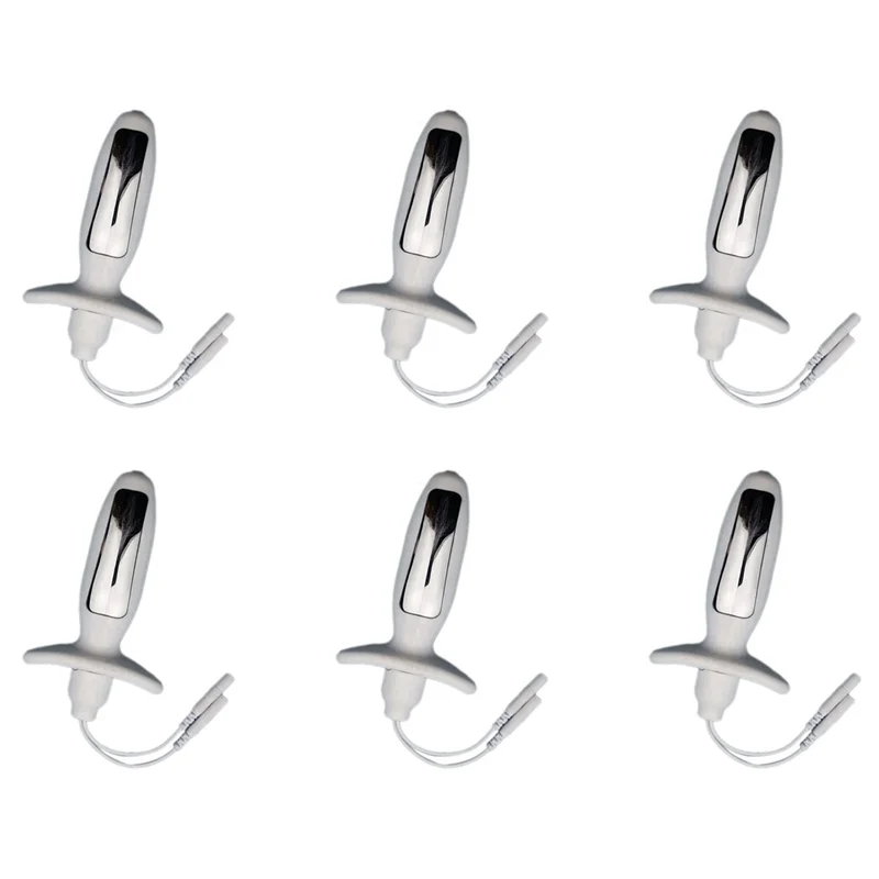 

ABIT 6X Vaginal Probe Electrodes For Pelvic Floor Exerciser Incontinence Use With TENS/EMS Machines Therapy Kegel Exerciser