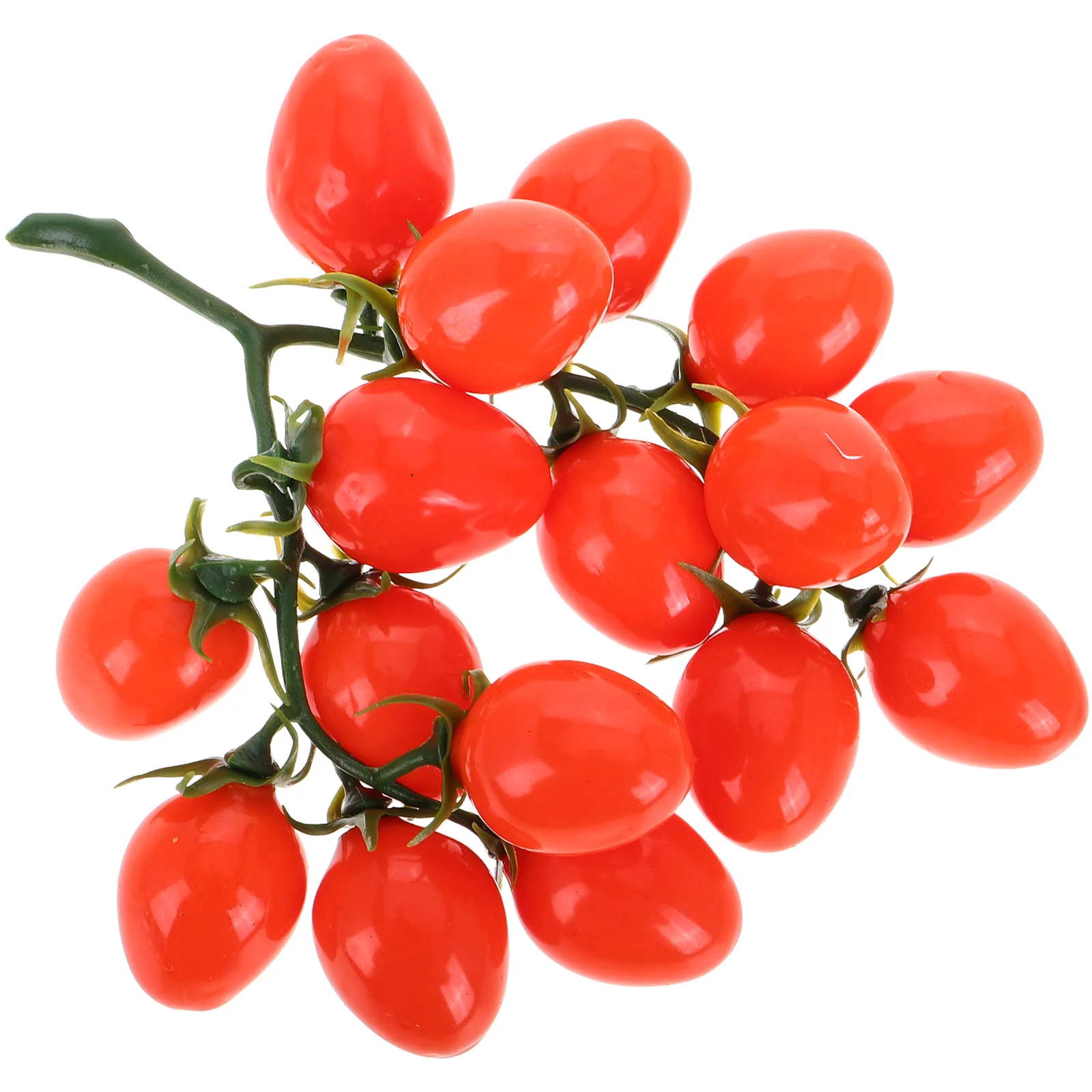 Simulated Fruit Skewers Foam Fake Props Cherry Tomato Ornaments Artificial Tomatoes Grapes Decoration Model Office