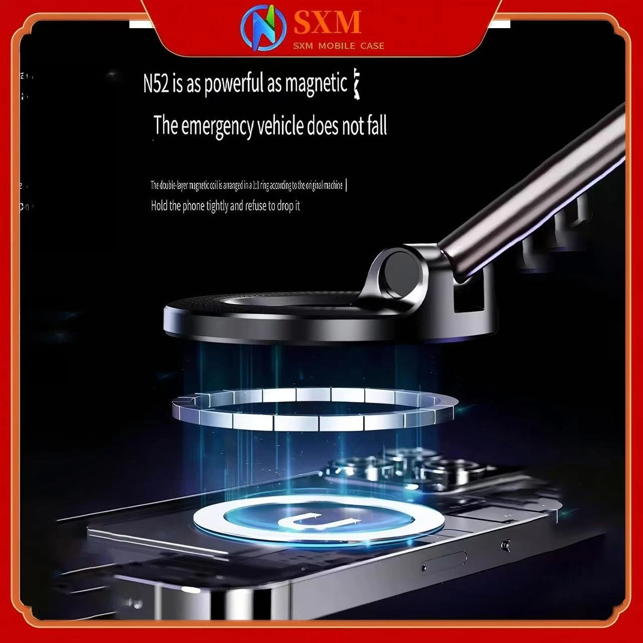 

Vacuum magnetic multi-function mobile phone holder car car suction cup car mobile phone holder