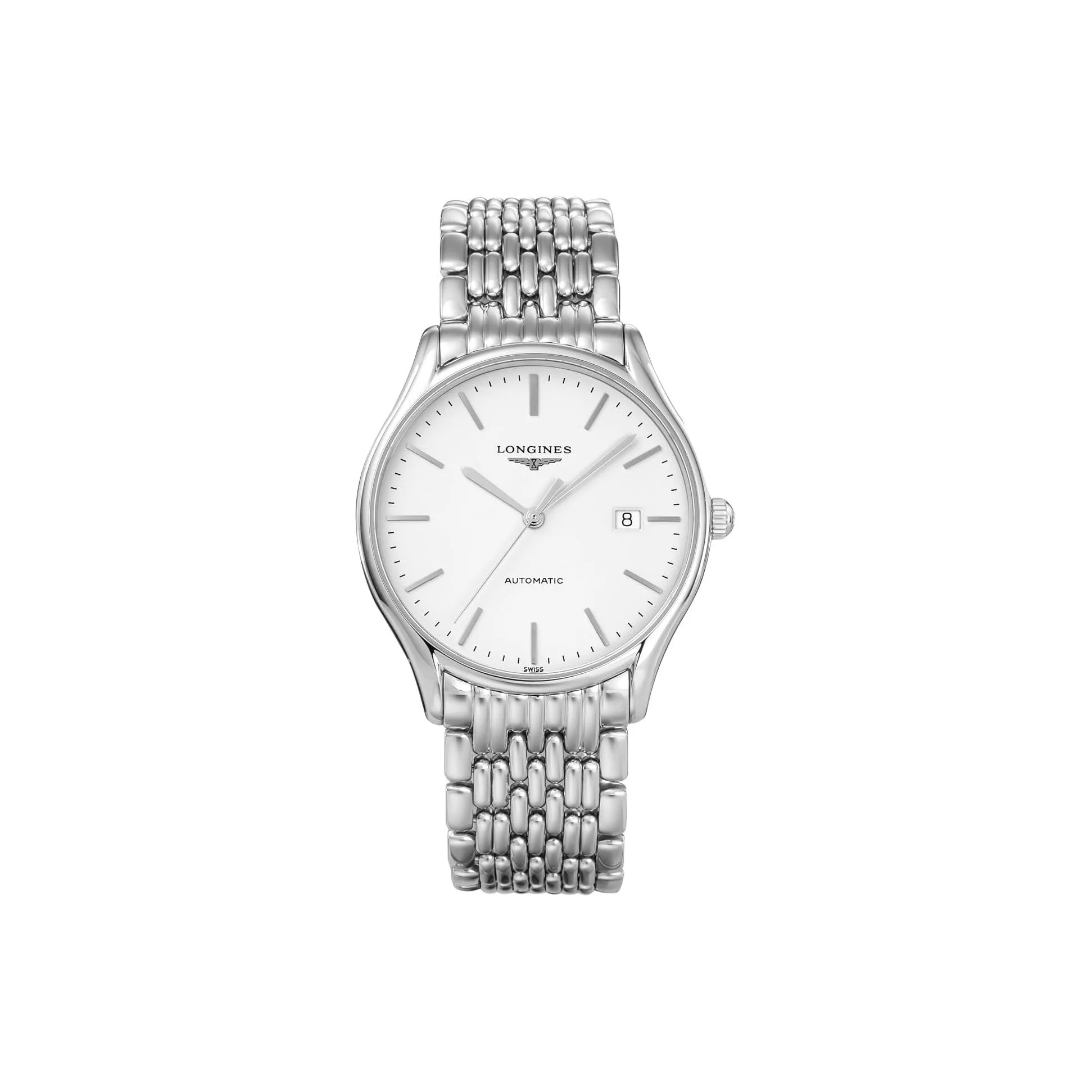 LONGINES Lvya Collection Automatic Mechanical Movement 30m Water Resistance Men's Watches Watch 38.5mm L4.960.4.12.6
