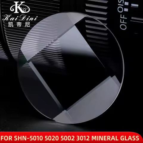 Mineral Watch Crystal For Casio SHN-5010 5000 5002 3012 3008 3012 4019 watch Glass White transparent Flat Mirror Accessories