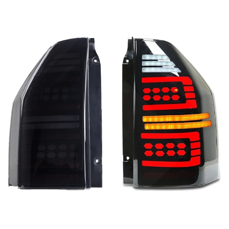 

LED Taillights for Mitsubishi Pajero V73 2009 - 2022 with Dynamic Animation Sequential Turn Signal LED Tail Lamps Assembly