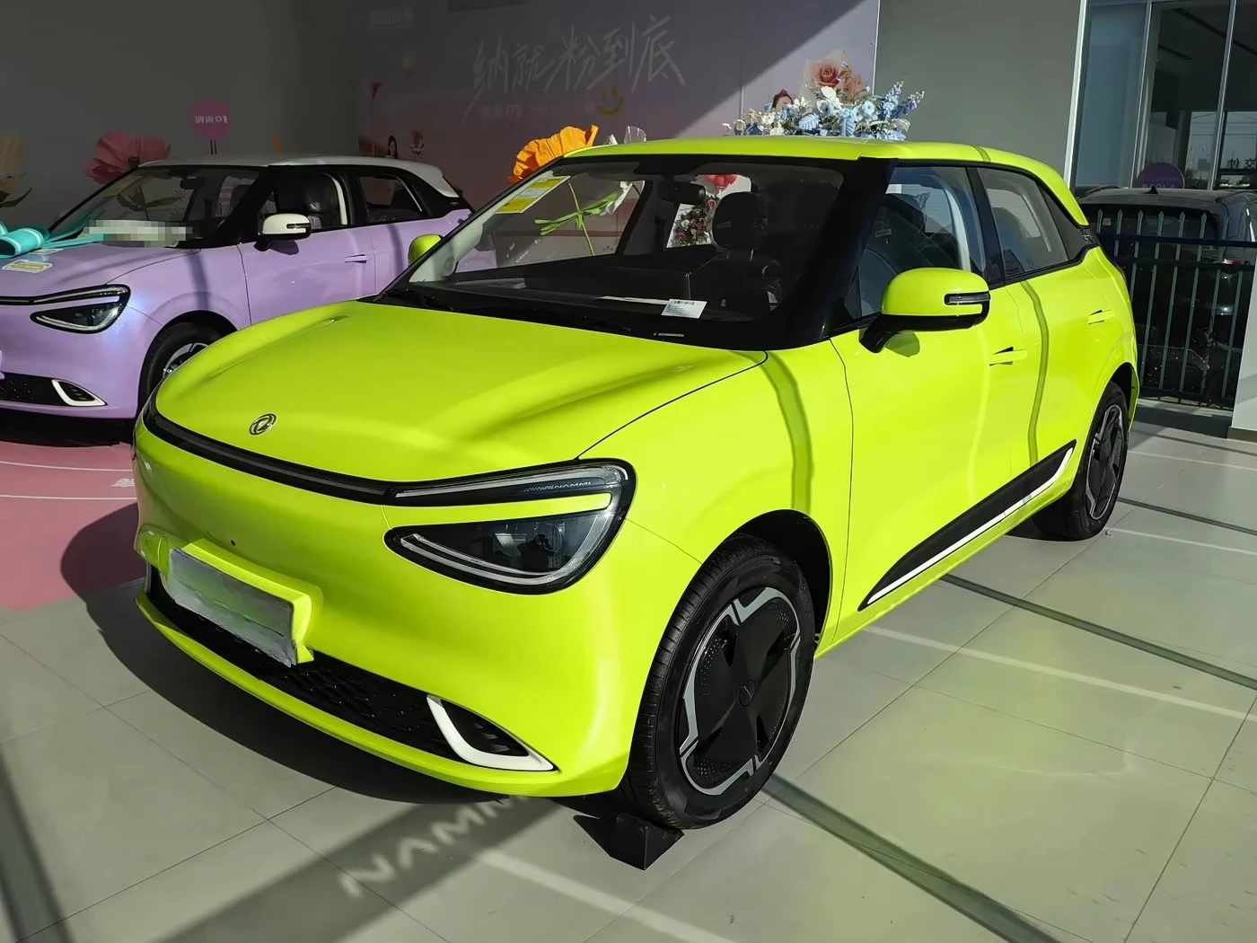 Dongfeng Yipai Nammi 01 EV Column Shift Ambient Light Complete Vehicle Cozy Family Electric Car