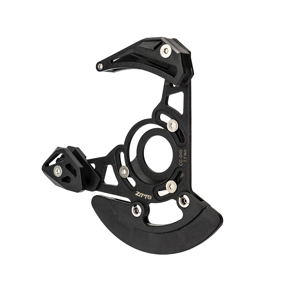 ZTTO DH سلسلة دليل الدراجة الجبلية الحصى قرص واحد سلسلة الاضراس دليل قطرة الماسك BB جبل 1x نظام 32T-38T الإطار الحرس CG04S #3