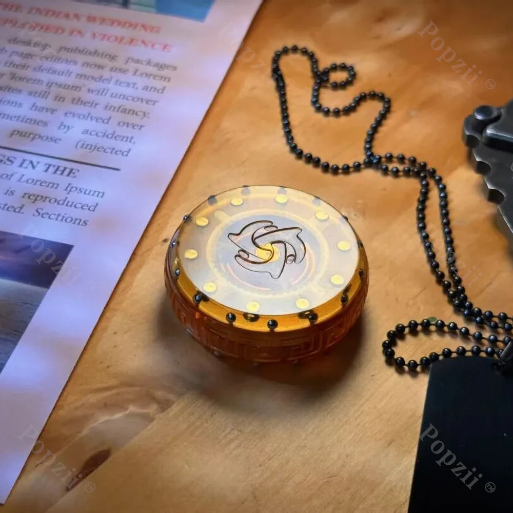 WANDER Z tambour de choc EDC, pièce de monnaie à cliquet magnétique, Fidget Spinner, gyroscope du bout des doigts, ornement de Table, jouets d'anxiété