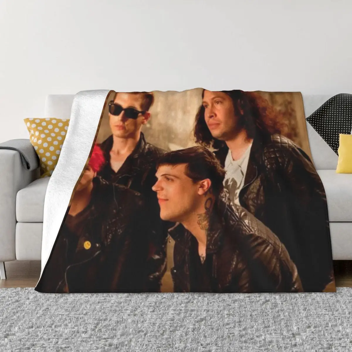 

My Chemical Romance Band 001651 Anime Bed Blanket Throw Blanket Blankets & Throws Blankets And Blankets Throw Blanket