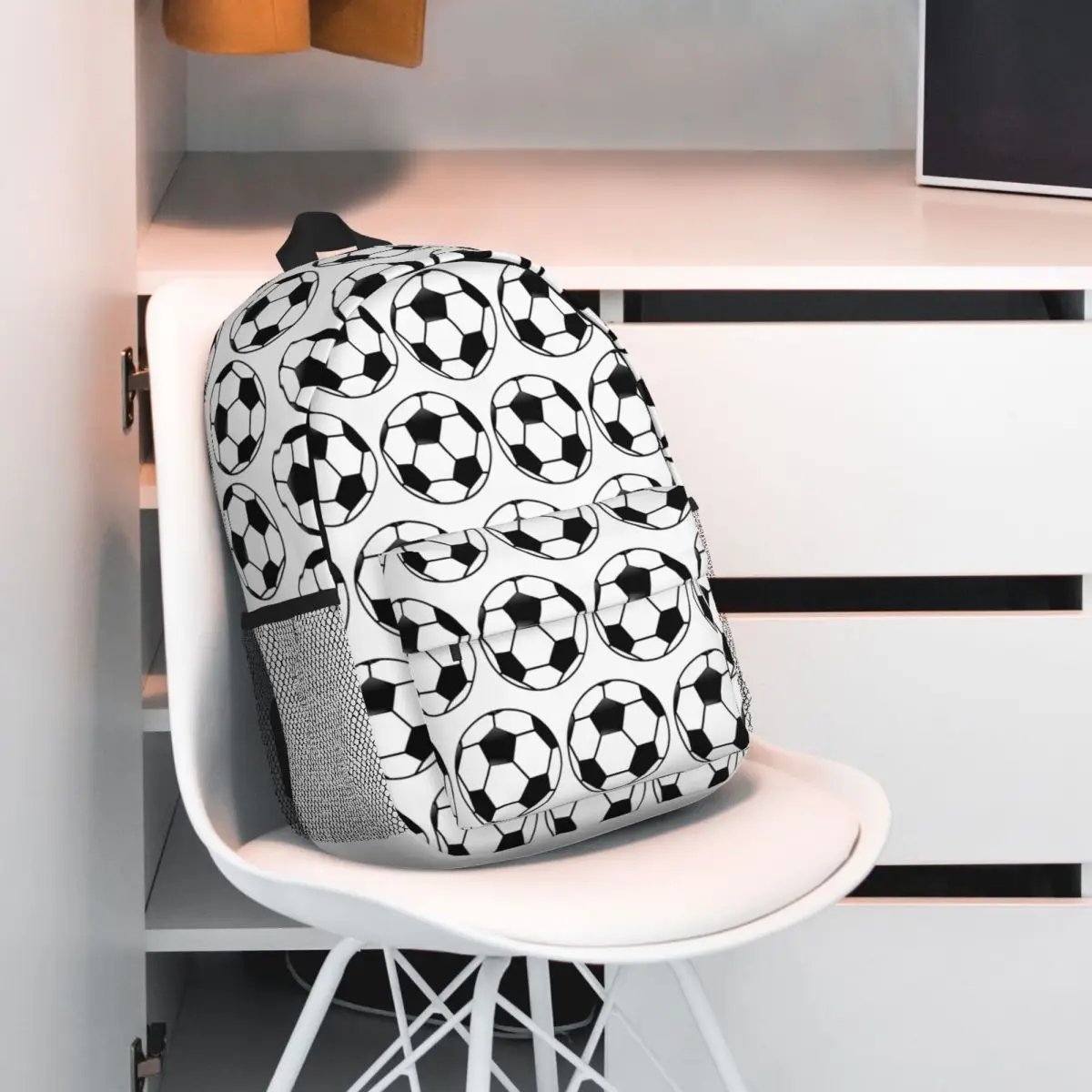 Sports Soccer Ball Backpack Hot Sale Daypack Large Capacity Boys Girls BookBag Shoulder Bags for Men Women School Bag