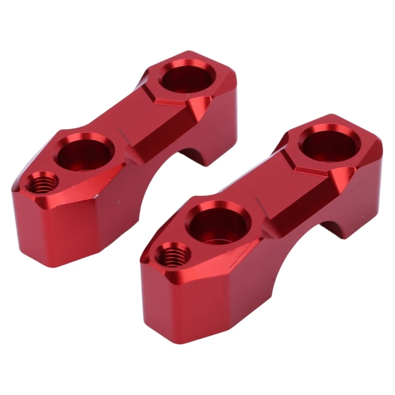 Motorcycle Bar Mounting Clamp Set Designed for Zontes 368G, with a Direct-Bolt Aluminum Replacement Mounting Structure
