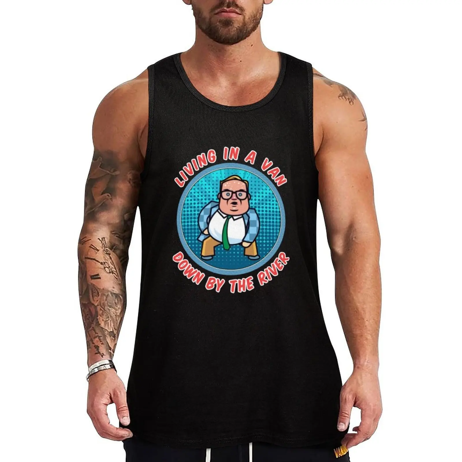 Graphic Vintage American Comedian Funny Gift Tank Top Training Tank Top Lightweight Moisture Wicking Fabric
