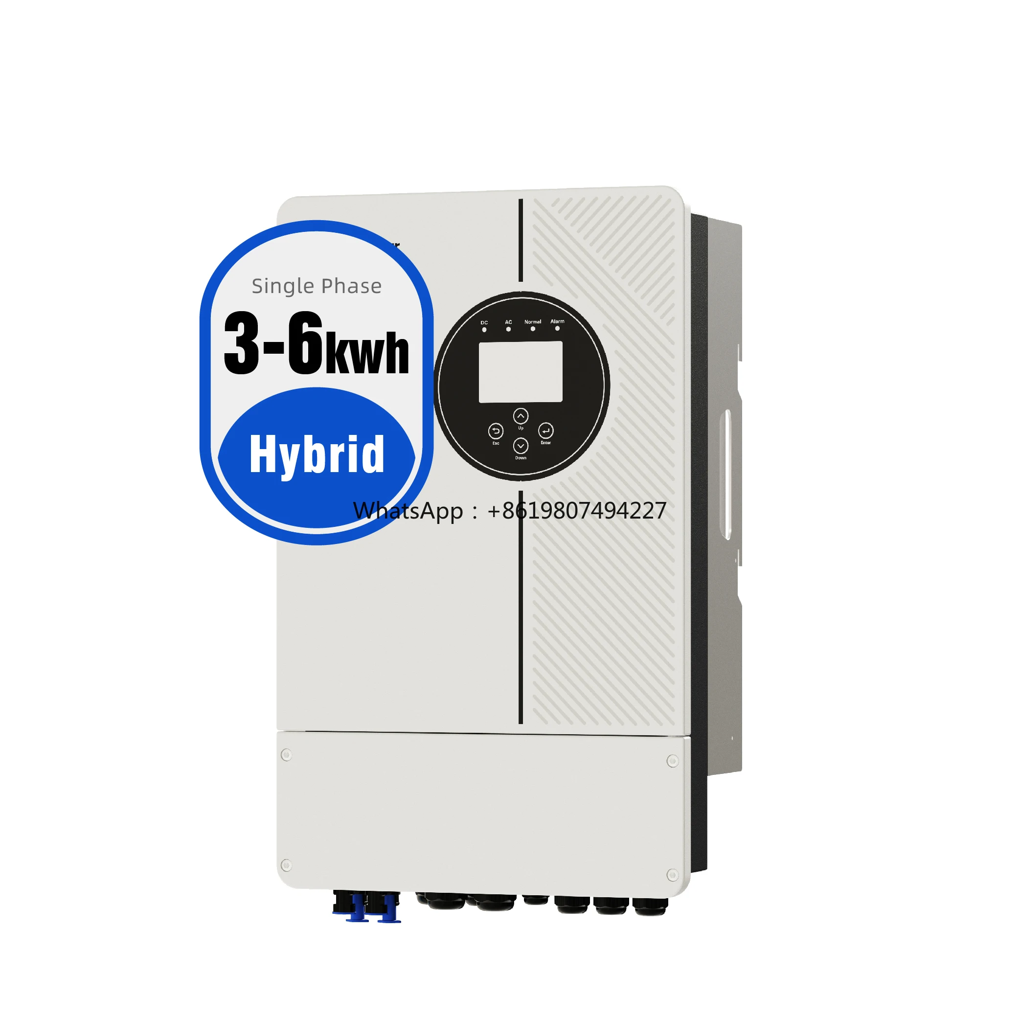 

DAH Wholesale Price Single Phase Hybrid Solar Inverter 3kw 3.6kw 5kw 6kw