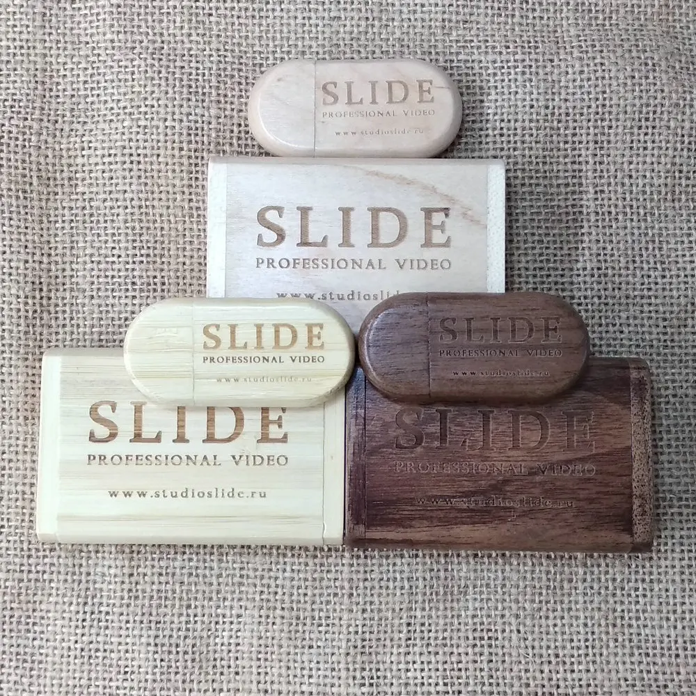 Memoria colgante de nogal con logotipo personalizado de madera de bambú y arce creativa con llavero, unidad Flash Usb de 4GB, 8GB, 16G, 32GB, memoria USB 2,0, regalo