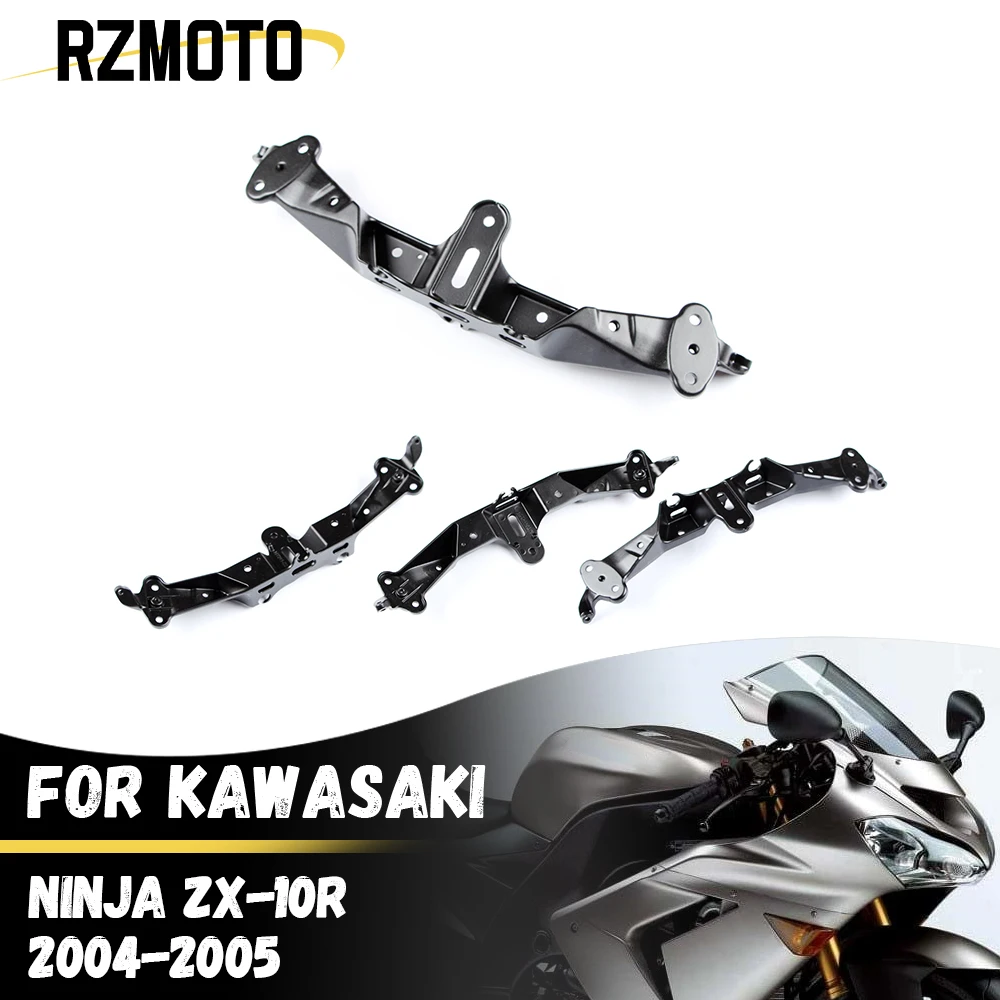 

For Kawasaki Ninja ZX-10R ZX 10R ZX10R 2004-2005 Motorcycle Headlight Bracket Headlights Upper Front Fairing Stay
