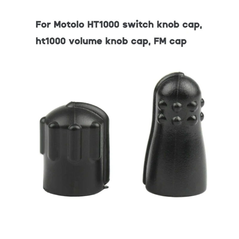 Replacement Volume Control Knob Channel Knob Two Way Radio Accoessory for HT1000 P8DC