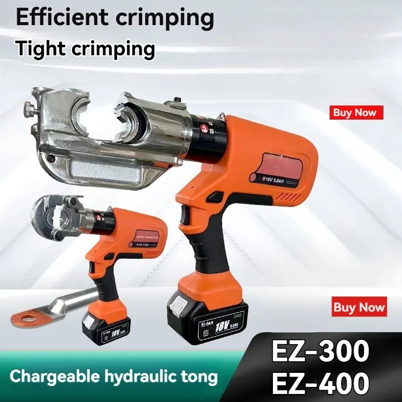 EZ-300/ EZ-400 Hydraulic Pliers Crimping Pliers Charging Crimping Tools Cast Steel Electric Crimping Plier Terminal