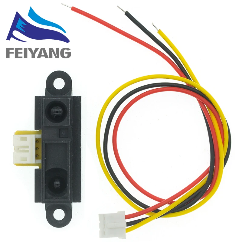 GP2Y0A21YK0F GP2Y0A02YK0F Infrared Proximity Sensor IR Analog Distance Sensor VE713 10-80cm 20-150cm Infrared distance sensor