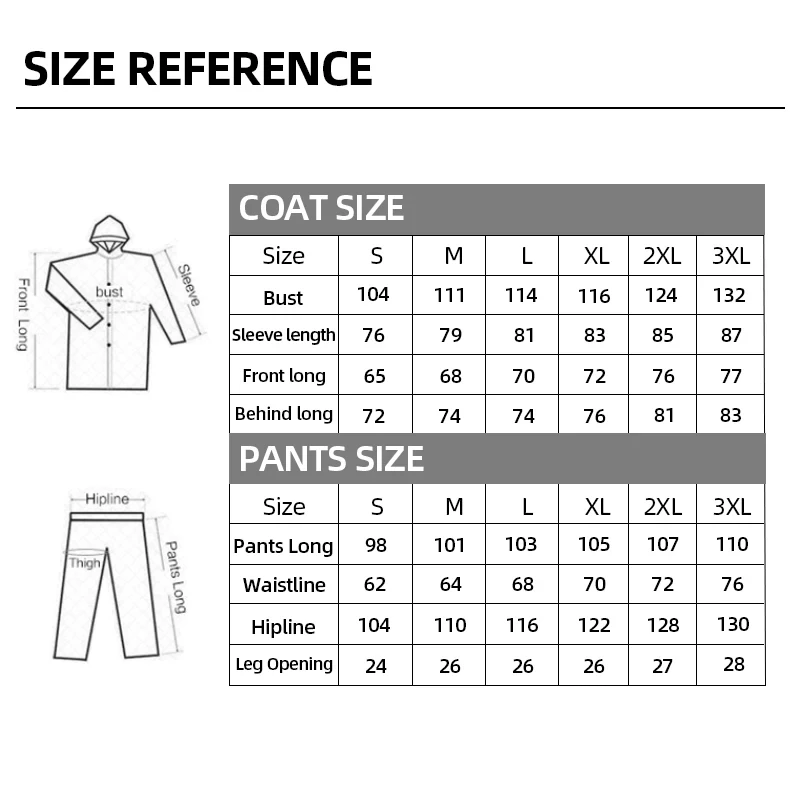 Cycling Rain Jacket Pants Men Women Waterproof Bicycle Clothing for Hiking Climbing Reflective Safety Bicycle Raincoat Portable