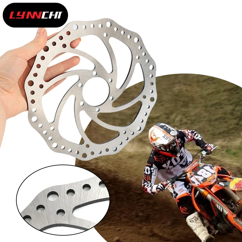 

LYNNCHI Motorcycle Tools Hydraulic Braking System 190MM Thickened Disc Brake Rotor For Electric Scooter Mountain Bicycle MTB