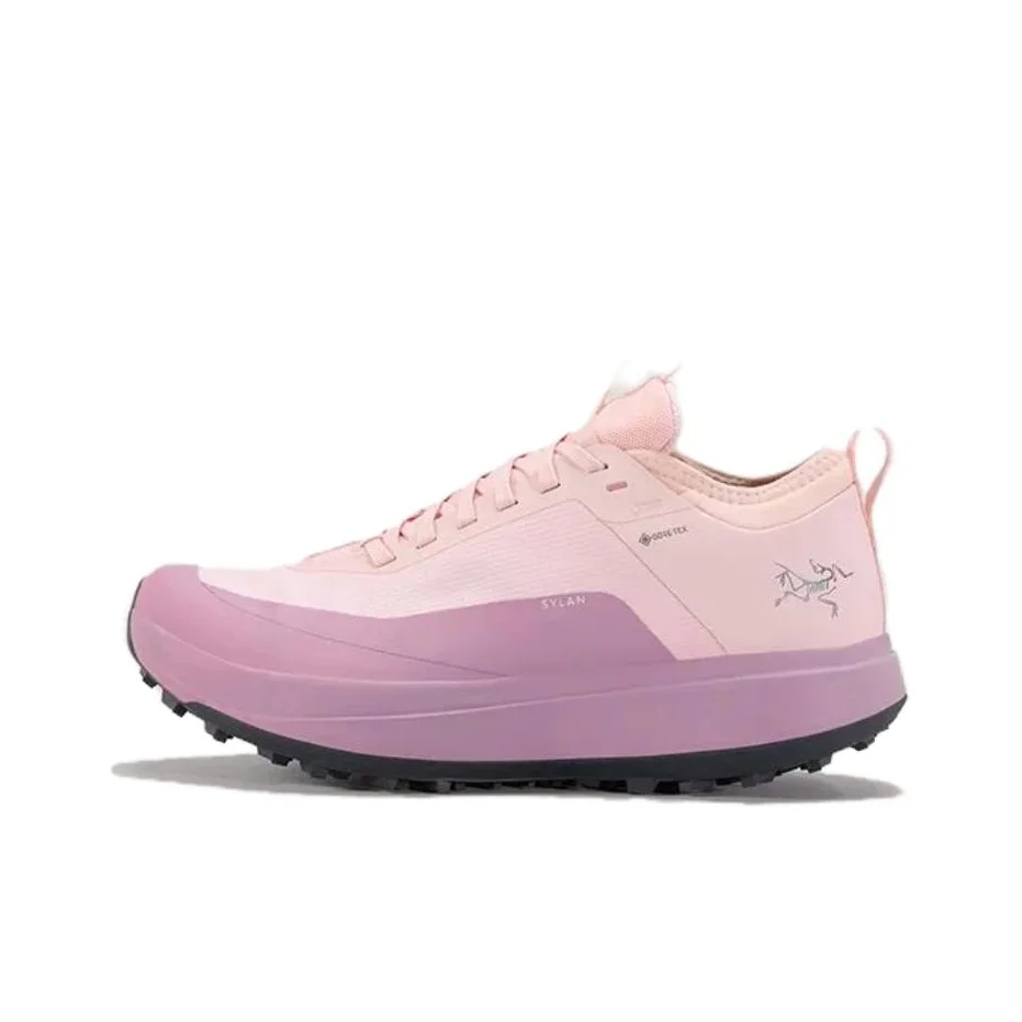 

Arcteryx SYLAN Waterproof And Breathable Low top Running Shoes Women's Pink Purple X000009605-Alpine Rose