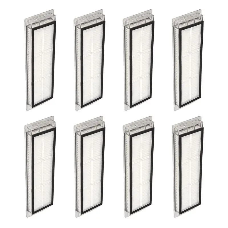 INLIG-8Pcs Replacement Hepa Filter For Roborock S5 S50 S51 S55 S6 S6 MAXV S5 MAX T6 T7 S4 Max S4 E5 E4 E20 E25 E35 C10