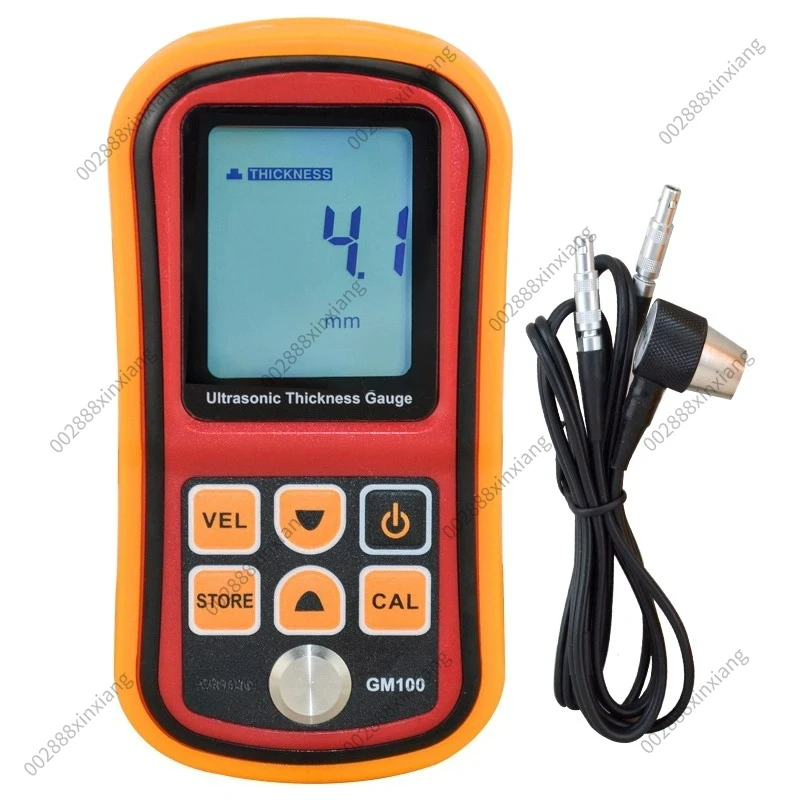 Ultrasonic Thickness Gauge for Pipeline Wall, Iron Sheet, Steel Plate Thickness Measurement Instrument