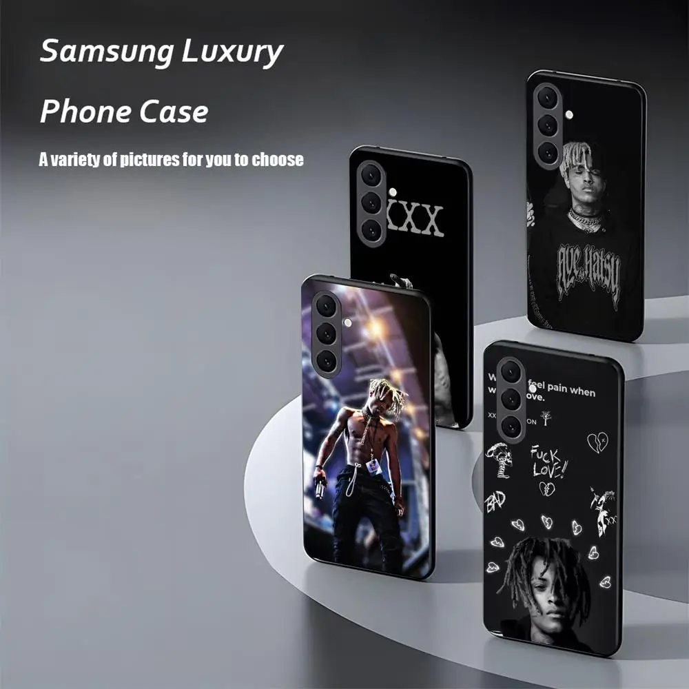 حار X-XX-X T-Tenta-cionS الراب جراب هاتف لسامسونج غالاكسي S25 S24 S23 S22 S21 S20 زائد الترا نوت 20 لينة الأسود #1