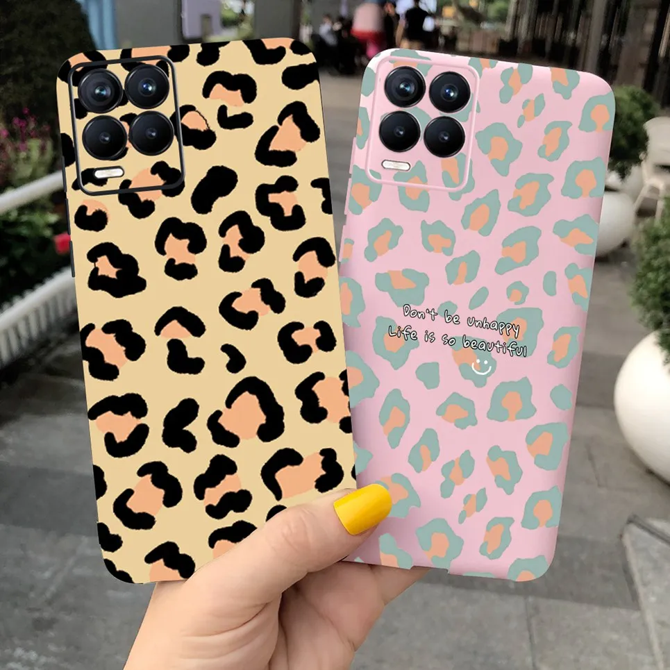 For Realme 8 RMX3085 Soft Cover Case For Realme 8i 8 Pro Realme8 5G Coque Shell Fundas Ins Style Girly Bumper Silicone Housing