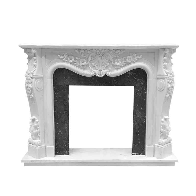 Marble retro French white marble pure marble furniture