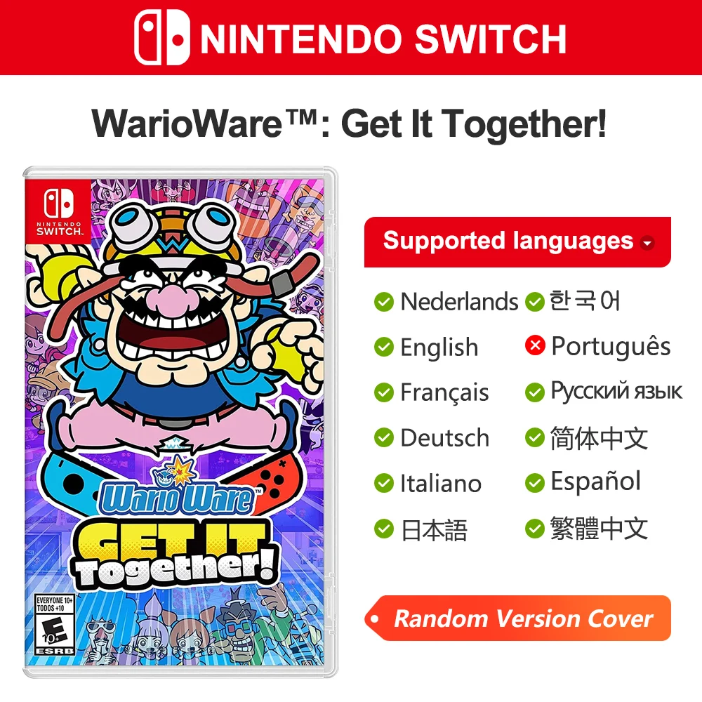 WarioWare Get It Together Nintendo Switch-spelaanbiedingen 100% officiële originele fysieke gamekaart voor Switch OLED Lite-gameconsole