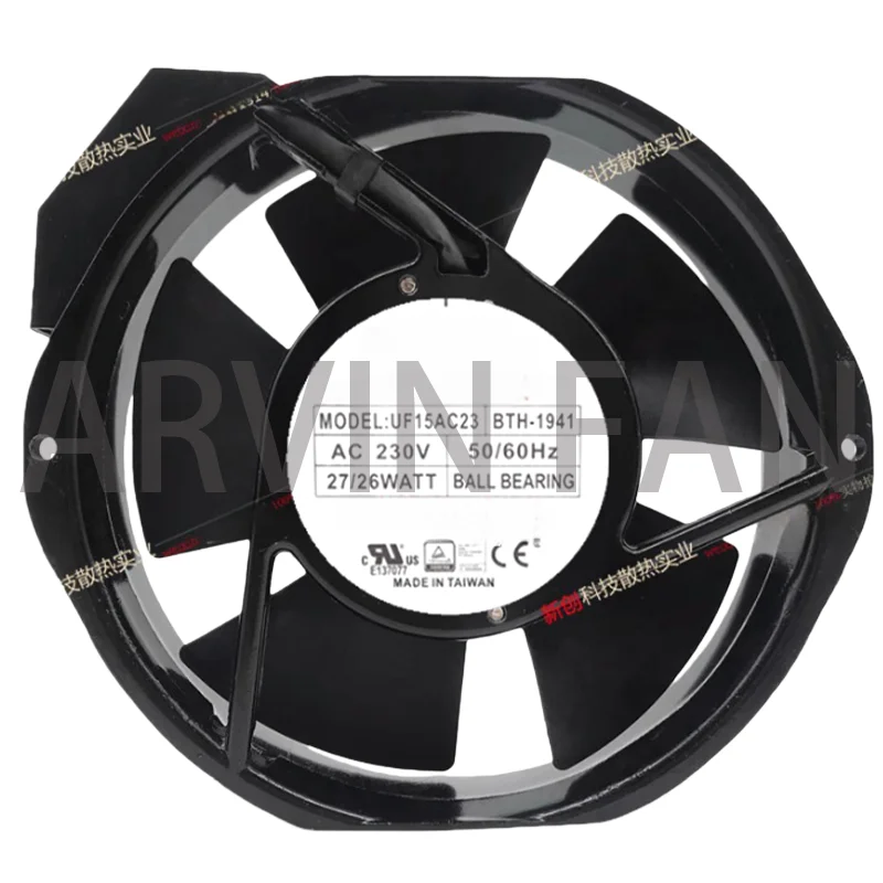 UF15AC23BTH 230V 27/26W 17238 キャビネット冷却ファン