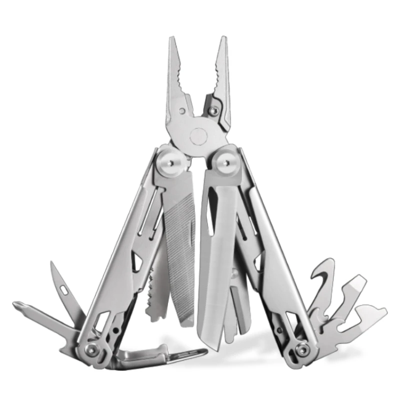 

Multi-functional outdoor disaster prevention and emergency equipment multi-purpose small wrench folding knife tool pliers