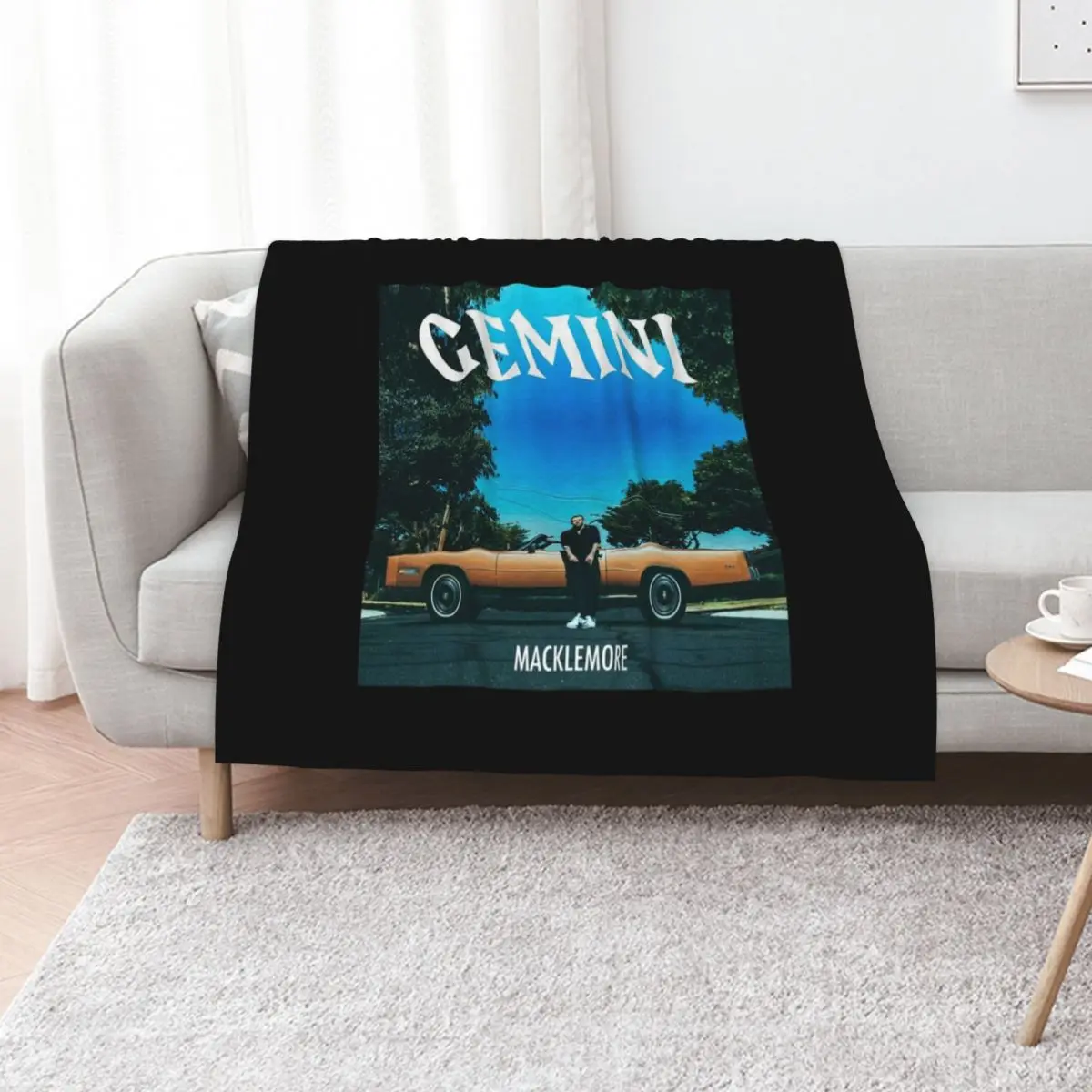 Macklemore & Ryan Lewis gemini Throw Blanket Blankets For Baby Bed Fashionable funny gift Summer Beddings Bed bed plaid Blankets