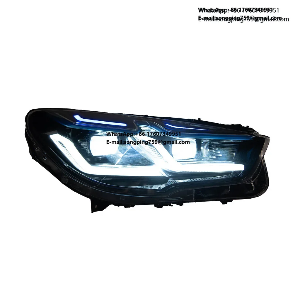 For BMW 5 Series GT F07 528i 535i 550i 2010-2017 LED Car Front Lamps Assembly Upgrade High Quality Projector Lens Accessories