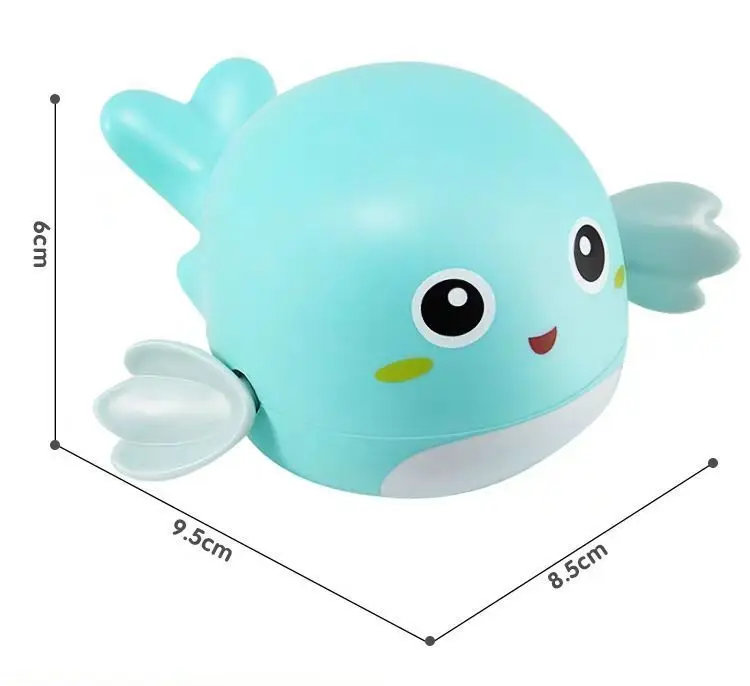 Summer children\'s bath toys clockwork doll swimming and playing with water baby bath cute funny bathroom bathtub animal toys