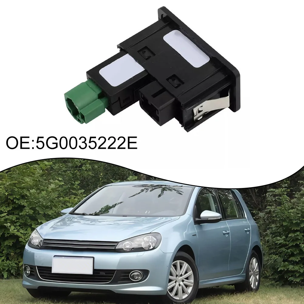 for CarPlay switch wiring harness 5G0035222E Plastic For Golf 7 AMI Adapter USB AUX Control Vehicle Accessories switch button