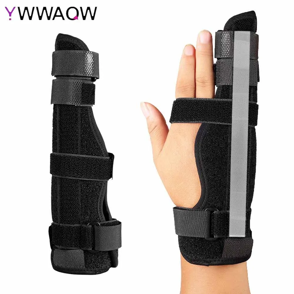 1Pc Finger Splints for Trigger Finger - For Broken Fingers,Hand,Ring,Wrist - Adjustable Brace Support -Straightening Immobilizer