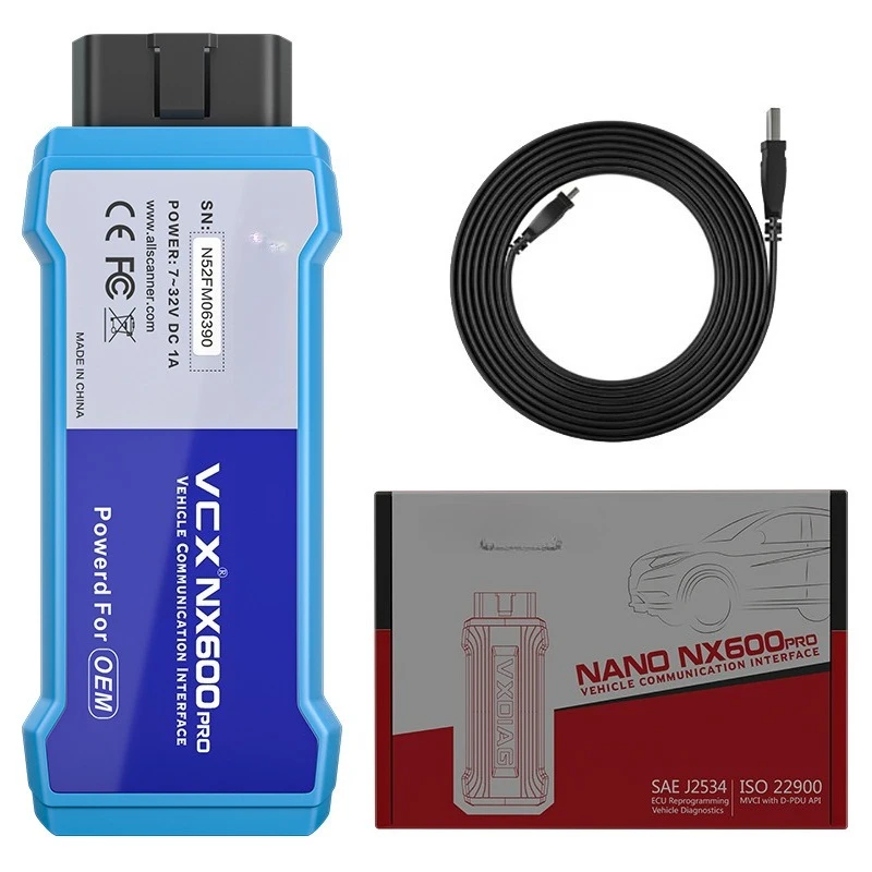 For VXDIAG NANO For GM For Opel NX600PRO J2534 Suppor MDI Function