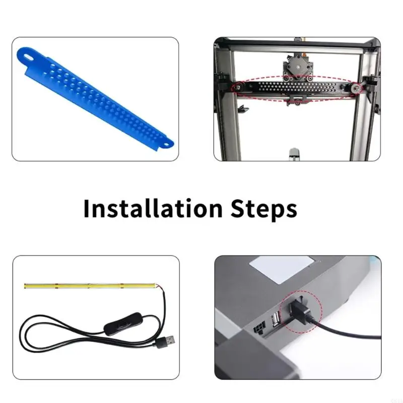 Q84A USB Powereds LED LED شرائح LED لـ KOBRA3 LED LID LIGH