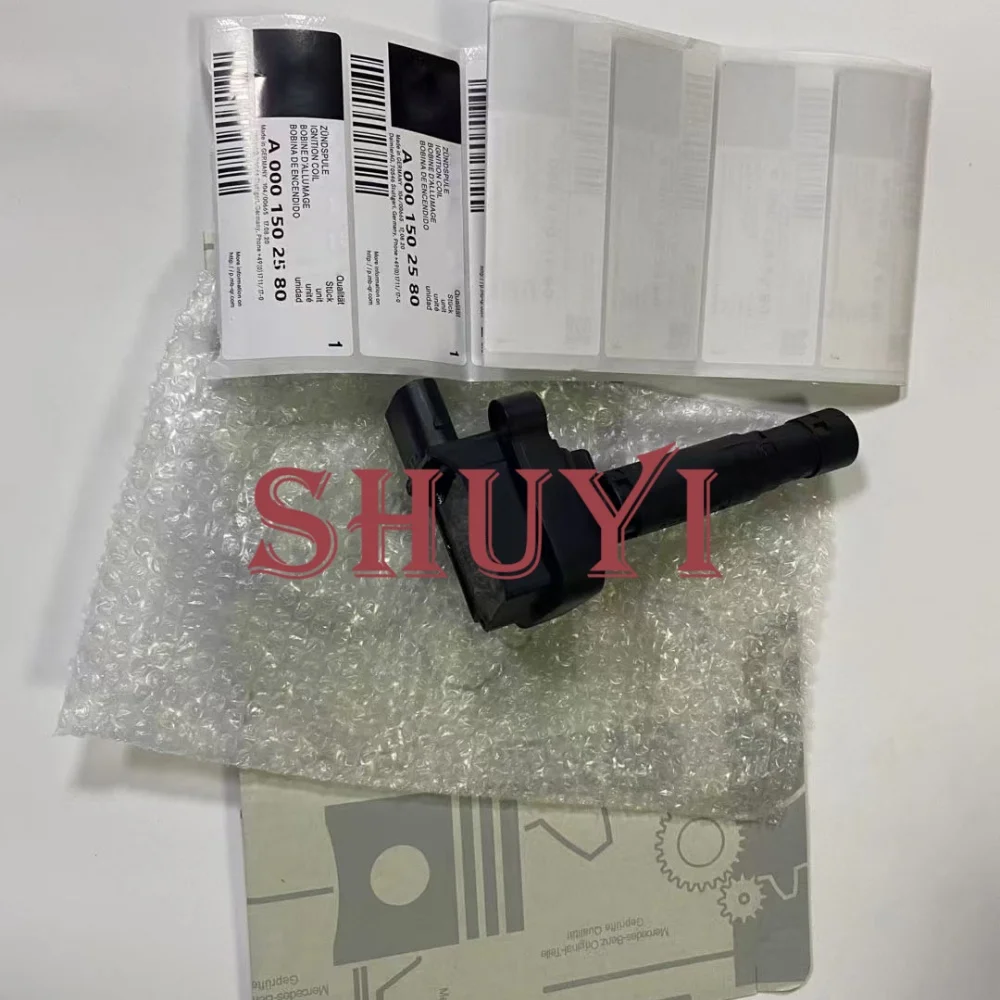 Cars Ignition Coil OEM A0001502980 0001502980 A0001502580 For MMERCEDES-BBENZ M271 S211 S212 W212 W204 C250 SLK250 2012-2015