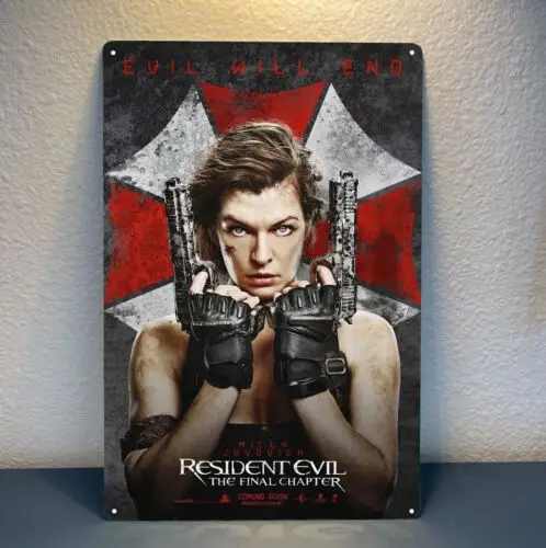 Film-Metallposter, Blechschild – 20 x 30 cm, Aluminiumplatte