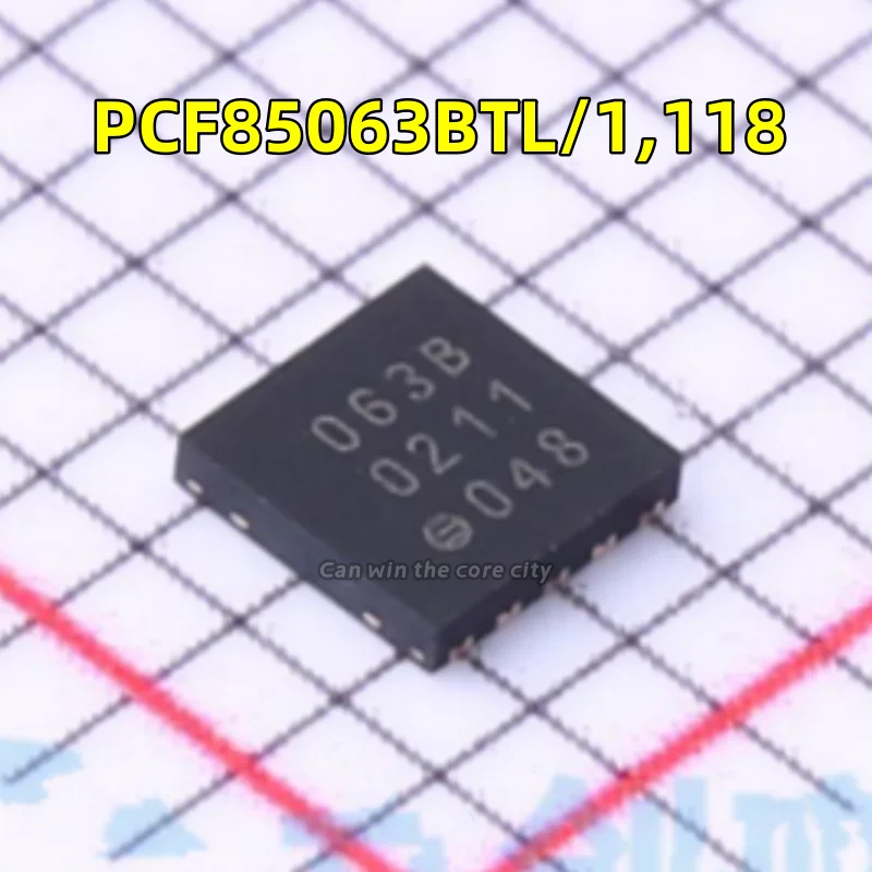 5-100 PCS/LOT Brand New PCF85063BTL/1,118 Screprint 063B Real-Time Clock RTC Package DFN2626-10