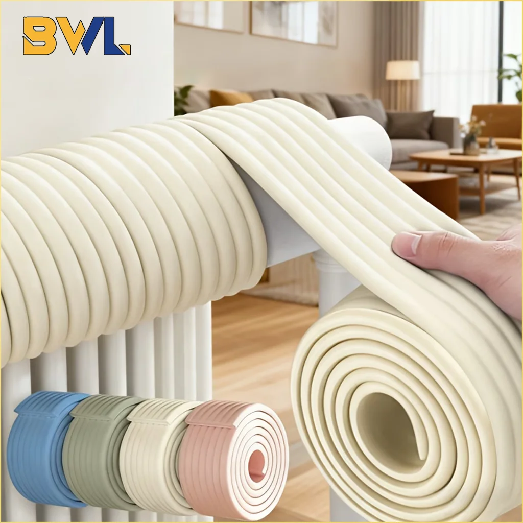 2M Colorful Pipe Cover Decorative Wrap for Water Gas Heating Pipes Home Commercial Tube Protector Renovation Decor