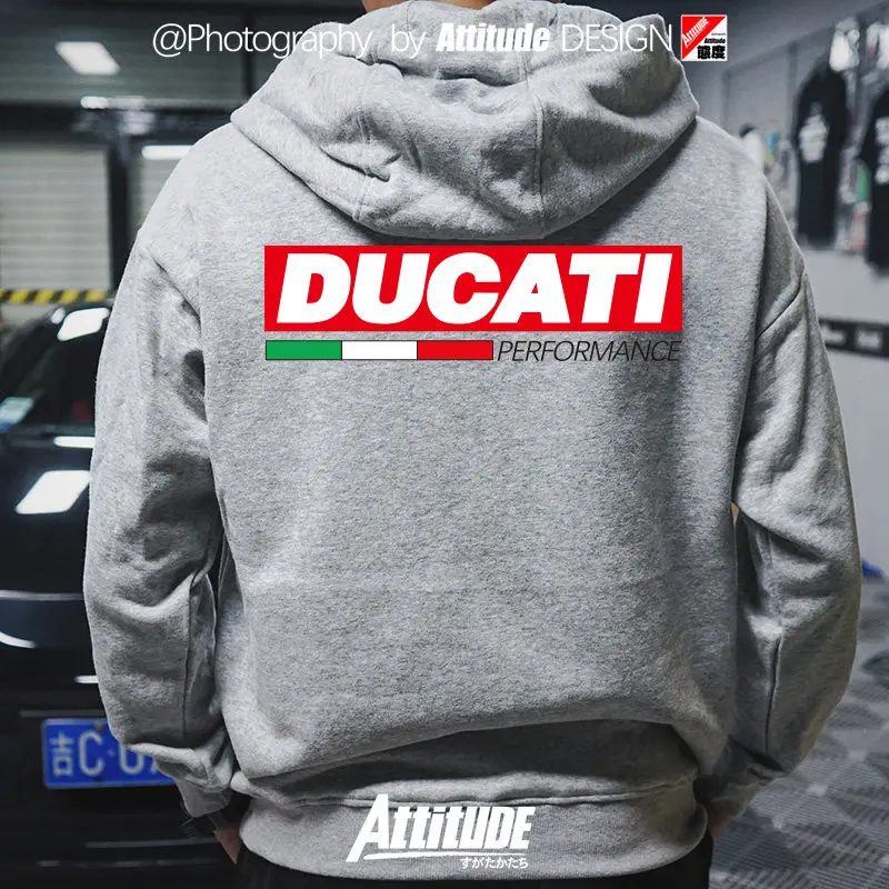 2026 DUCATI MOTO GP Factory Team Racing Motorcycles Riders Autumn/Winter Hoodies Ins Y2k