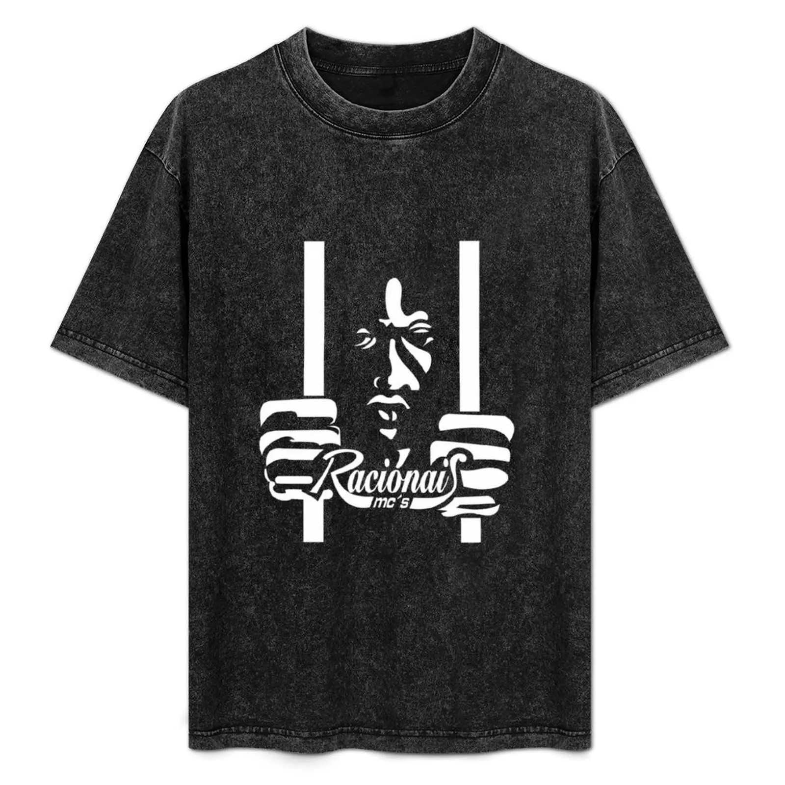Camiseta Racionais MC'S Jail, camiseta esportiva casual respirável