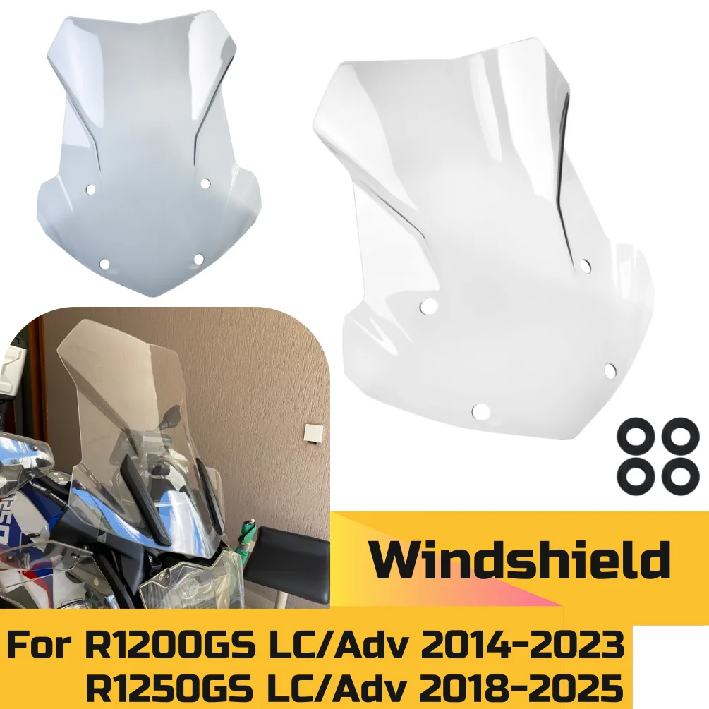 

Для BMW R1200GS LC Adventure 2014-2023 лобовое стекло дефлектор ветра воздушный экран R1250GS Adv 2018-2025 аксессуары