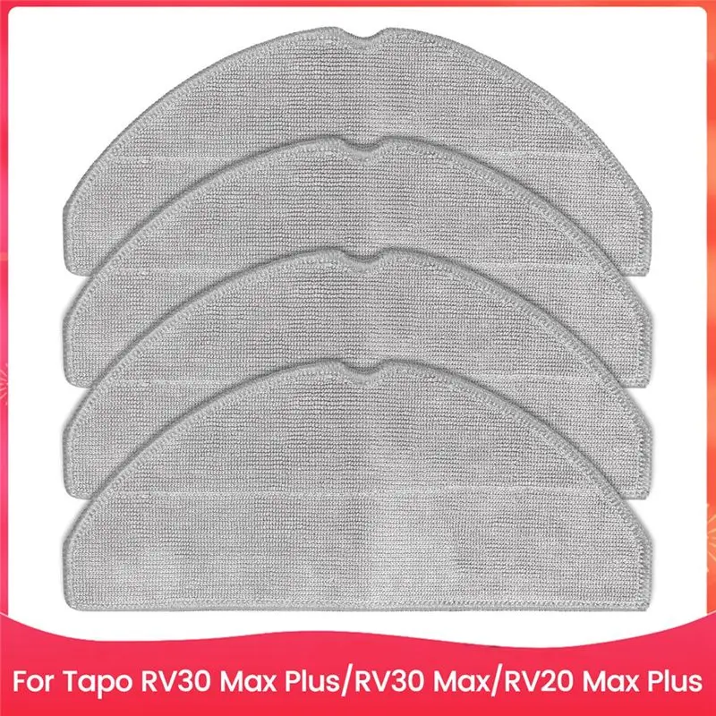 A01M-Mop Cloth Pads Fortapo RV30 Max Plus, RV30 Max, RV20 Max Plus Robot Vacuum Cleaner Parts