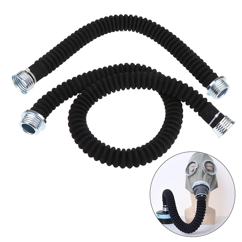 For Gas Mask Respirator Rubber Accessories 0.5M/1M RD40 40mm Connection Pipe